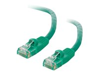 C2G Cat5e Booted Unshielded (UTP) Network Patch Cable - patch-kabel - 10 m - grön 83207