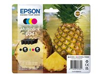 Epson 604 Multipack - 4-pack - svart, cyan, magenta, gul - original - bläckpatron C13T10G64010