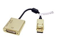 Roline Gold - videokort - DisplayPort till DVI-I - 15 cm 12.03.3175