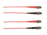 Black Box patch-kabel - 1 m - röd FOLZH50-001M-STST-RD