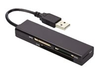 Ednet USB 2.0 Multi Card Reader - kortläsare - USB 2.0 85241