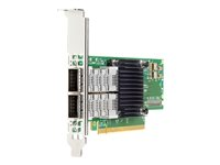 HPE InfiniBand HDR MCX653106A-HDAT - nätverksadapter - PCIe 4.0 x16 - 200Gb Ethernet / 200Gb Infiniband QSFP56 x 2 P31324-H21