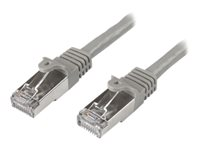 StarTech.com Cat6-patchkabel - skärmad (SFTP) - 1 m, grå - patch-kabel - 1 m - grå N6SPAT1MGR