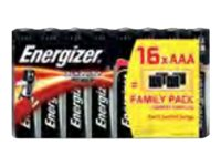 Energizer batteri - 16 x AAA - alkaliskt E300171700