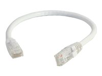 C2G Cat5e Booted Unshielded (UTP) Network Patch Cable - patch-kabel - 5 m - vit 83265