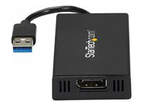 StarTech.com USB 3.0 till DisplayPort-adapter - DisplayLink certifierad - 4K 30 Hz - USB-/DisplayPort-adapter - USB typ A till DisplayPort - TAA-kompatibel - 9 m USB32DP4K