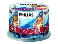 Philips DR4S6B50F - DVD+R x 50 - 4.7 GB - lagringsmedier DR4S6B50F/00