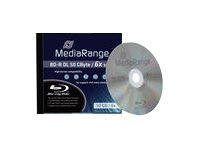 MediaRange - BD-R DL x 1 - 50 GB - lagringsmedier MR506