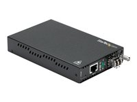 StarTech.com OAM-hanterad Gigabit Ethernet fibermediaomvandlare – multiläge LC 550 m – 802.3ah-kompatibel - fibermediekonverterare - 1GbE ET91000LCOAM
