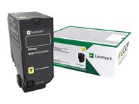 Lexmark - Lång livslängd - gul - original - tonerkassett - LCCP, LRP 74C2HY0