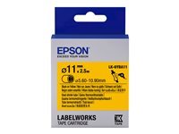 Epson LabelWorks LK-6YBA11 - rör - 1 rulle (rullar) - Roll (1.1 cm x 2.5 m) C53S656904