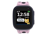 Canyon Kids Sandy KW-34 smart klocka med rem - 32 MB - gray/pink CNE-KW34PP