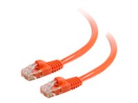 C2G Cat5e Booted Unshielded (UTP) Network Patch Cable - patch-kabel - 1.5 m - orange 83604