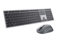 Dell Premier Multi-Device KM7321W - sats med tangentbord och mus - QWERTY - brittisk - Titan gray KM7321WGY-UK