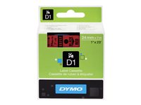 DYMO D1 - etiketttejp - 1 kassett(er) - Rulle (2,4 cm x 7 m) S0720970