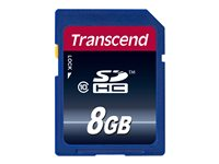 Transcend Ultimate - flash-minneskort - 8 GB - SDHC TS8GSDHC10