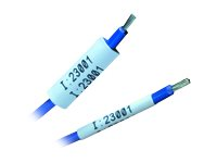 Brady High Temperature PermaSleeve Wire Marking Sleeves B-345 - bestrålade etiketter - matt - 100 stk - 50.8 x 42.2 mm 2HT-1000-2-PK-S