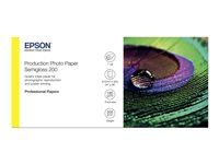 Epson Production - fotopapper - halvblank - 1 rulle (rullar) - Rulle (60,96 cm x 30 m) - 200 g/m² C13S450376