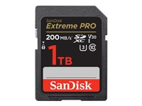 SanDisk Extreme Pro - flash-minneskort - 1 TB - SDXC UHS-I SDSDXXD-1T00-GN4IN