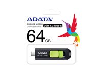 ADATA UC300 - USB flash-enhet - 64 GB ACHO-UC300-64G-RBK/GN