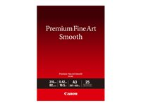 Canon Premium Fine Art Smooth FA-SM1 - fotopapper - slät - 25 ark - A3 - 310 g/m² 1711C003