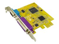 Dell MIO5469A - parallellt/seriellt kort - PCIe 1.1 x16 - RS-232 x 1 + parallell x 1 RCHJH
