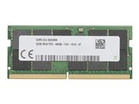 HP - DDR5 - modul - 32 GB - SO DIMM 262-pin - 4800 MHz / PC5-38400 - registrerad 6D8T4AA