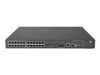 HPE 5500-24G-4SFP HI Switch with 2 interface Slots - switch - 24 portar - Administrerad - rackmonterbar JG311-61001