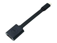 Dell - USB typ C-adapter - 24 pin USB-C till USB typ A - 13.2 cm F382X