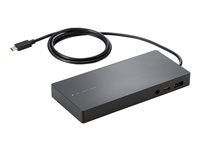 HP Elite USB-C Docking Station - dockningsstation - USB - HDMI, DP - 1GbE 844550-001
