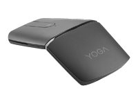 Lenovo Yoga Mouse with Laser Presenter - mus/fjärrkontroll - 2.4 GHz, Bluetooth 5.0 - järngrå 4Y50U59628