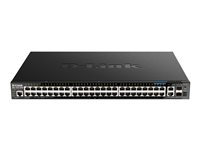 D-Link DGS 1520-52MP - switch - 52 portar - smart - rackmonterbar DGS-1520-52MP