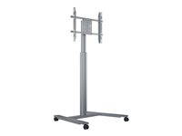 Multibrackets M Motorized Display Stand Wheelbase vagn - för LCD-display - silver 7350073736096