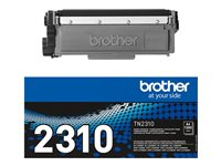 Brother TN2310 - svart - original - tonerkassett TN-2310