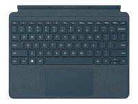 Microsoft Surface Go Signature Type Cover - tangentbord - med pekdyna, accelerometer - engelska - koboltblå Inmatningsenhet KCT-00033