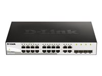 D-Link Web Smart DGS-1210-20 - switch - 16 portar - rackmonterbar DGS-1210-20/E