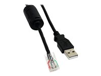 StarTech.com 6 ft Smart UPS Replacement USB Cable AP9827 - USB cable - USB (M) to RJ-45 (10 pin) (M) - 6 ft - black - USBUPS06 - USB-kabel - USB till RJ-45 (10 pin) - 1.8 m USBUPS06
