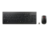 Lenovo Essential Wireless Combo - sats med tangentbord och mus - isländsk Inmatningsenhet 4X30M39477
