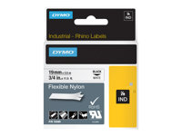 DYMO IND - flexibel etikettejp - 1 kassett(er) - Rulle (1,9 cm x 4 m) 18489