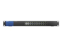 Linksys Business LGS124 - switch - 24 portar - ohanterad - rackmonterbar LGS124-EU