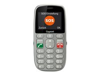 Gigaset GL390 - titansilver - funktionstelefon - 32 MB - GSM S30853-H1177-R101