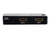 C2G 2-Port HDMI Auto Switch - video-/ljudomkopplare - 2 portar 89050