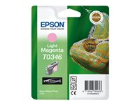 Epson T0346 - ljus magenta - original - bläckpatron C13T03464010