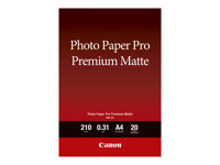 Canon Pro Premium PM-101 - fotopapper - slät matt - 20 ark - A4 - 210 g/m² 8657B005