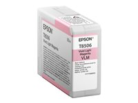 Epson T8506 - hög kapacitet - intensiv ljus magenta - original - bläckpatron C13T850600