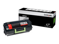 Lexmark 520HA - Lång livslängd - svart - original - tonerkassett - LCCP 52D0HA0