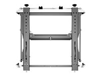 Multibrackets M Public Video Wall Mount Push Max 90kg monteringssats - för platt panel - svart 7350073731749