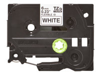 Brother TZe-FX211 - flexibel tape - 1 kassett(er) - Rulle (0,6 cm x 8 m) TZEFX211