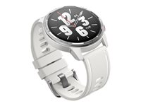 Xiaomi Watch S1 Active - silver - smart klocka med rem - vit - månvit BHR5381GL