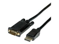 Roline - videoadapterkabel - DisplayPort till HD-15 (VGA) - 1.5 m 11.04.5971